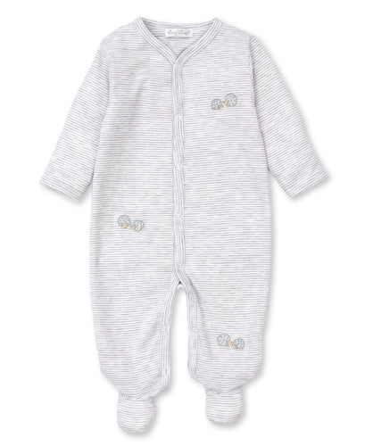 Hedgehog Haven Footie STR - Grey