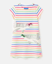 Load image into Gallery viewer, Kaye SS Short Sleeve Applique Dress
