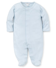 Load image into Gallery viewer, Kissy Kissy Basics Footie New - light blue/light blue