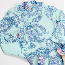 Load image into Gallery viewer, Longsleeve 1pc - Paisley Colorblock