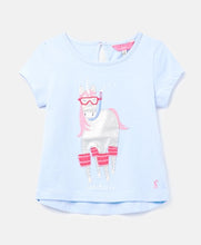 Load image into Gallery viewer, Maggie Applique Top - Blue