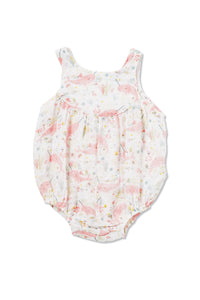 Narwhal Garden Muslin Bubble