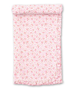 Dusty Rose Blanket  - Pink Print