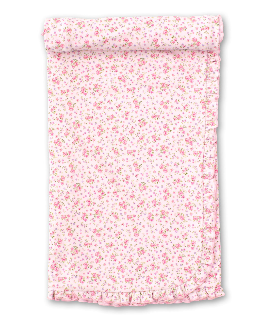 Dusty Rose Blanket  - Pink Print