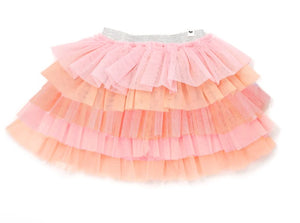 oh baby! Ombre Skirt-Peach Sherbet