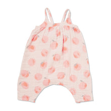 Load image into Gallery viewer, PEACHY - MUSLIN ROMPER W/ BOW  BACK