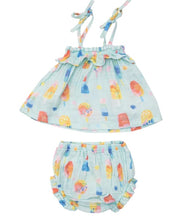 Load image into Gallery viewer, POPSICLES Ruffle Top &amp; Bloomer