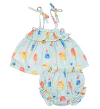 Load image into Gallery viewer, POPSICLES Ruffle Top &amp; Bloomer