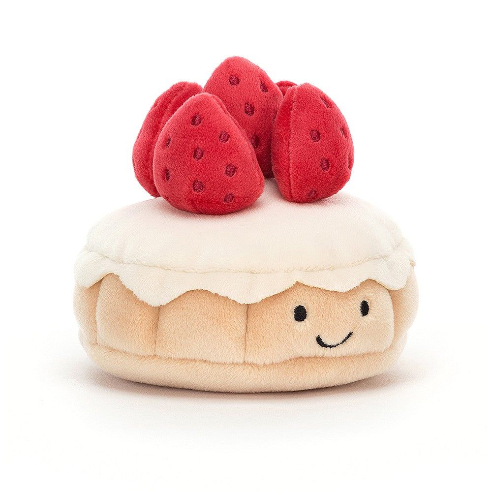 Jellycat Pretty Patisserie Tarte Aux Fraises Jellycat Pretty Patisserie Tarte Aux Fraises