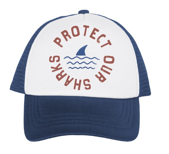 Protect Our Sharks Hat - Navy