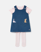 Load image into Gallery viewer, Peter Rabbit Miya Bci Cotton Pinafore Dress Set - Peter and Jemima