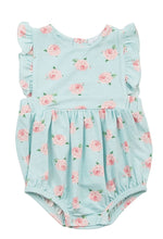 Load image into Gallery viewer, Petite Rose Ruffle Sunsuit