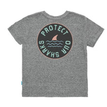 Load image into Gallery viewer, Protect Our Sharks Vintage Tee - Heather Gray