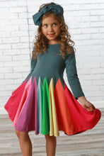 Load image into Gallery viewer, Radiant Twirl Dress - Orion Blue