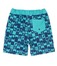 Load image into Gallery viewer, Retro Surf Boardshort - Aqua Sea