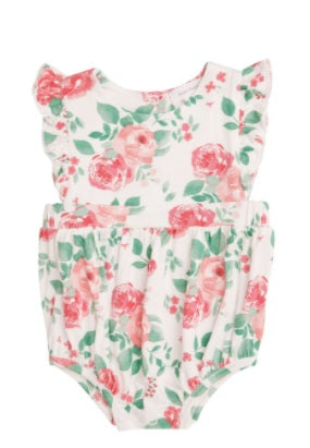Rose Garden Ruffle Sunsuit Multi