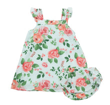 Load image into Gallery viewer, Rose Garden Sundress/ Diaper Cover