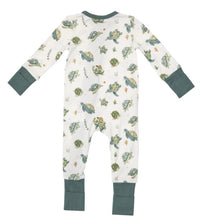 Load image into Gallery viewer, SEA TURTLES 2-Way Zipper Romper