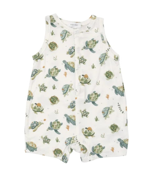 SEA TURTLES Shortie Romper