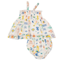 Load image into Gallery viewer, SEA U MERMAIDS Smocked Top &amp;  Bloomer