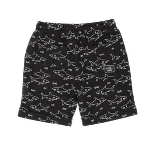 Sharky Waters Low Tide Short - Washed Black