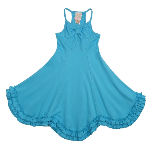 Bachelor Blue Bow Pretty Dress