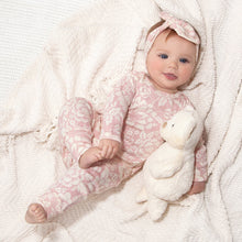 Load image into Gallery viewer, Vintage Rose Romper - Pink/Ivory