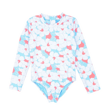 Load image into Gallery viewer, Wave Chaser Baby Surf Suit - Crystal Blue