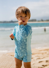Load image into Gallery viewer, Shorebreak L/S Baby Boy Surf Suit - Beach Glass