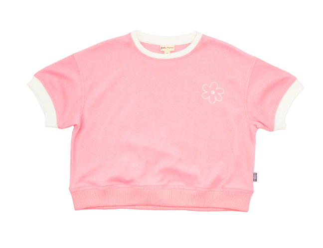 Lennon Terry Tee Pink - Fairy Tale Pink