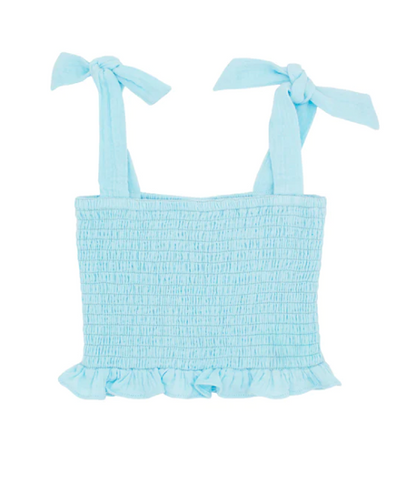 Hannah Top - Crystal Blue