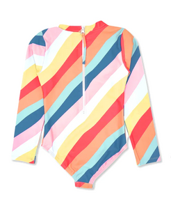 Wave Chaser Baby Surf Suit - East Cape Stripe