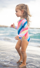 Load image into Gallery viewer, Wave Chaser Baby Surf Suit - East Cape Stripe