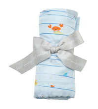 Load image into Gallery viewer, Sea Stripes Swaddle 47X47