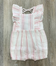 Load image into Gallery viewer, Shell Stripe Romper - Blush