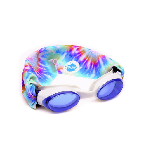 Tie Dye Splash Swim Goggles