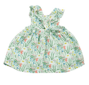 Summer Morning Pinafore Top And Bloomer