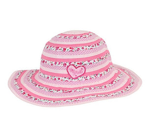 Baby Girls Floppy Hat - Sweetheart Pink