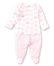 Load image into Gallery viewer, Shabby Sheep Footed Pant Set Mix - Pink Print