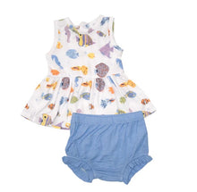 Load image into Gallery viewer, TROPICAL REEF FISH Peplum Tank &amp;  High Waist Bloomer