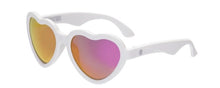 Load image into Gallery viewer, The Sweetheart - Wicked White Heart Shaped With Polarized Pink Mirror Lens