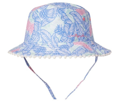 Girls Bucket Hat - Tropics