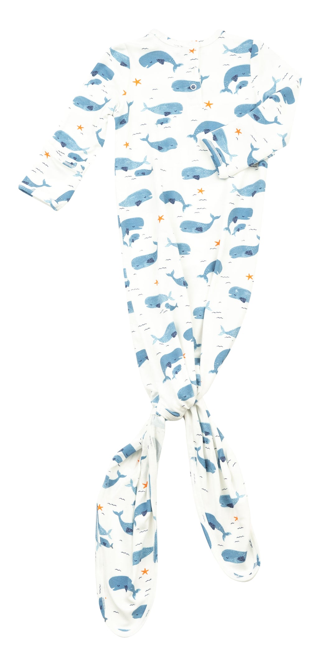 Whale Pod Knotted Gown