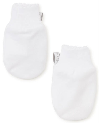Kissy Basic Mittens - White/White
