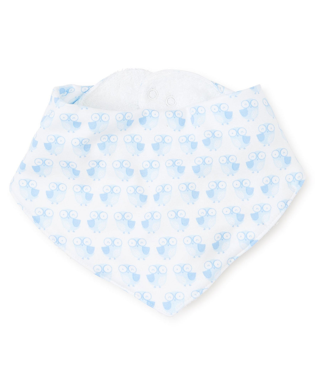 Owl Power Bib Light Blue