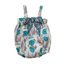 Load image into Gallery viewer, Angeline Bubble - Mosaic Blue Gilded Floral