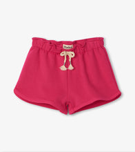 Load image into Gallery viewer, Fuchsia Paper Bag Shorts - Pink Yarrow
