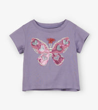 Load image into Gallery viewer, Glitzy Butterfly Baby Tee
