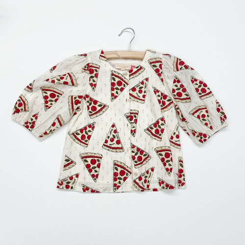 Girls Brooke Top - Pizza Party