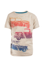 Load image into Gallery viewer, Graphic Short Sleeve Tee - Beach Ride - Cloud Heather